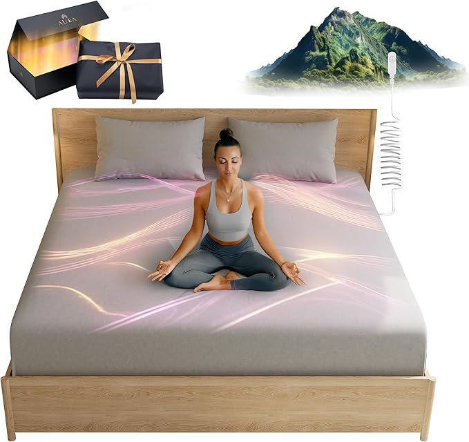 Aura™ Luxury Grounding Sheets King Size (12% Pure Silver, 88% Organic Cotton)