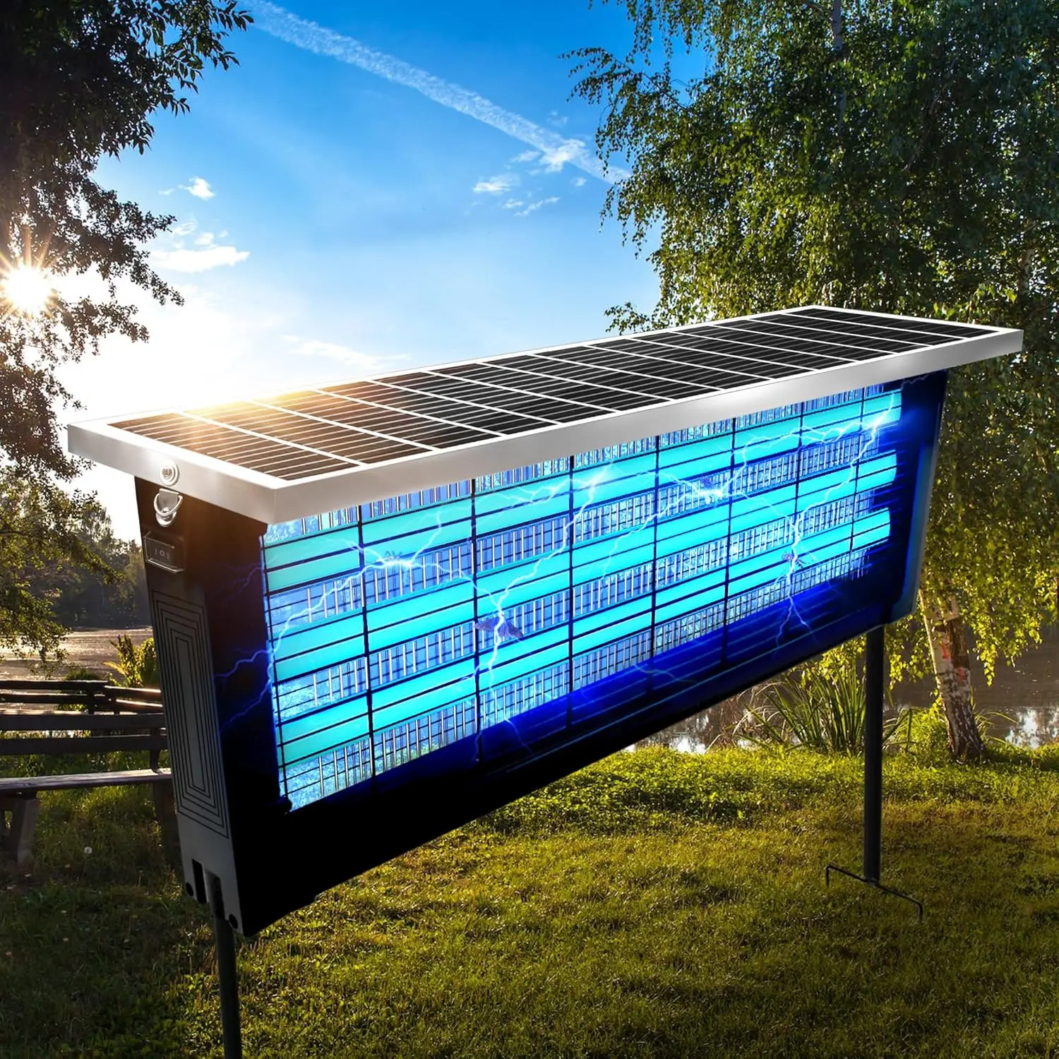 Coospider Solar Bug Zapper