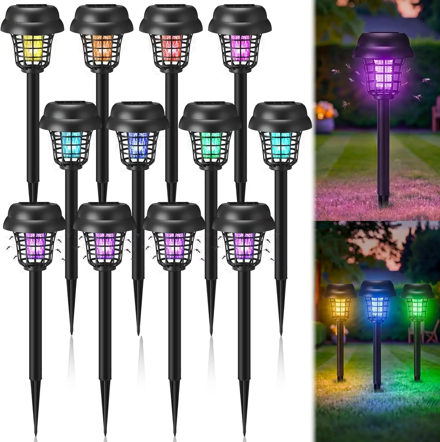 Mysora Solar Bug Zapper 12-Pack