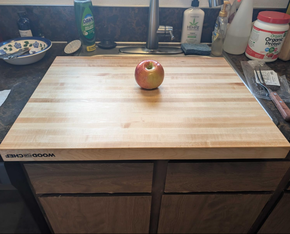 WoodForChef XL Maple Cutting Board