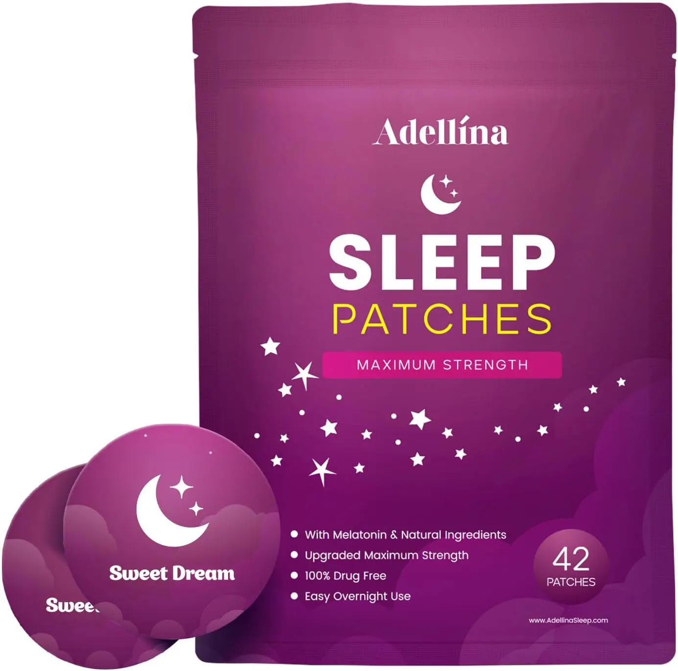 Adellina Sleep Patches with Melatonin