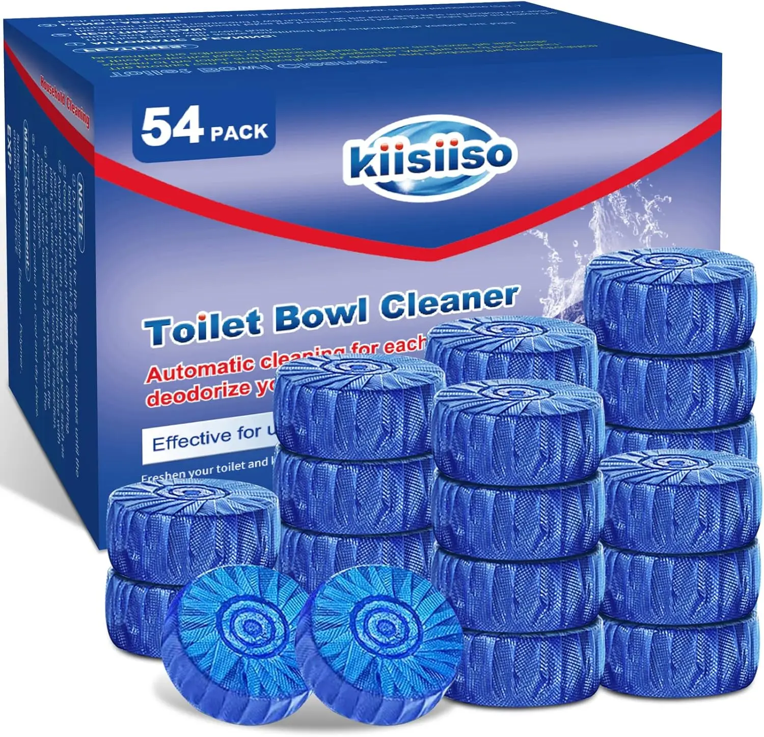 KIISIISO Toilet Bowl Cleaner Tablets