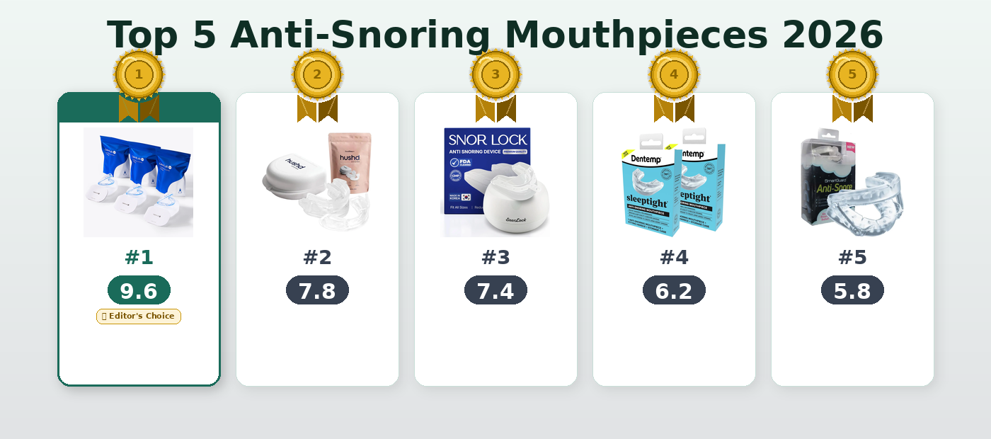 Top 5 Best Anti Snoring Mouthpiece 2026 Ranked